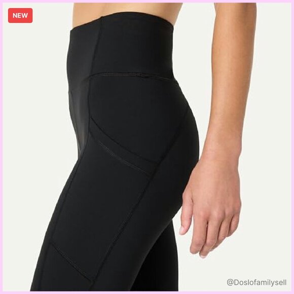 High-Rise Workout Leggings Sculpting Performance Opaque Gym Activewear - Picture 6 of 8